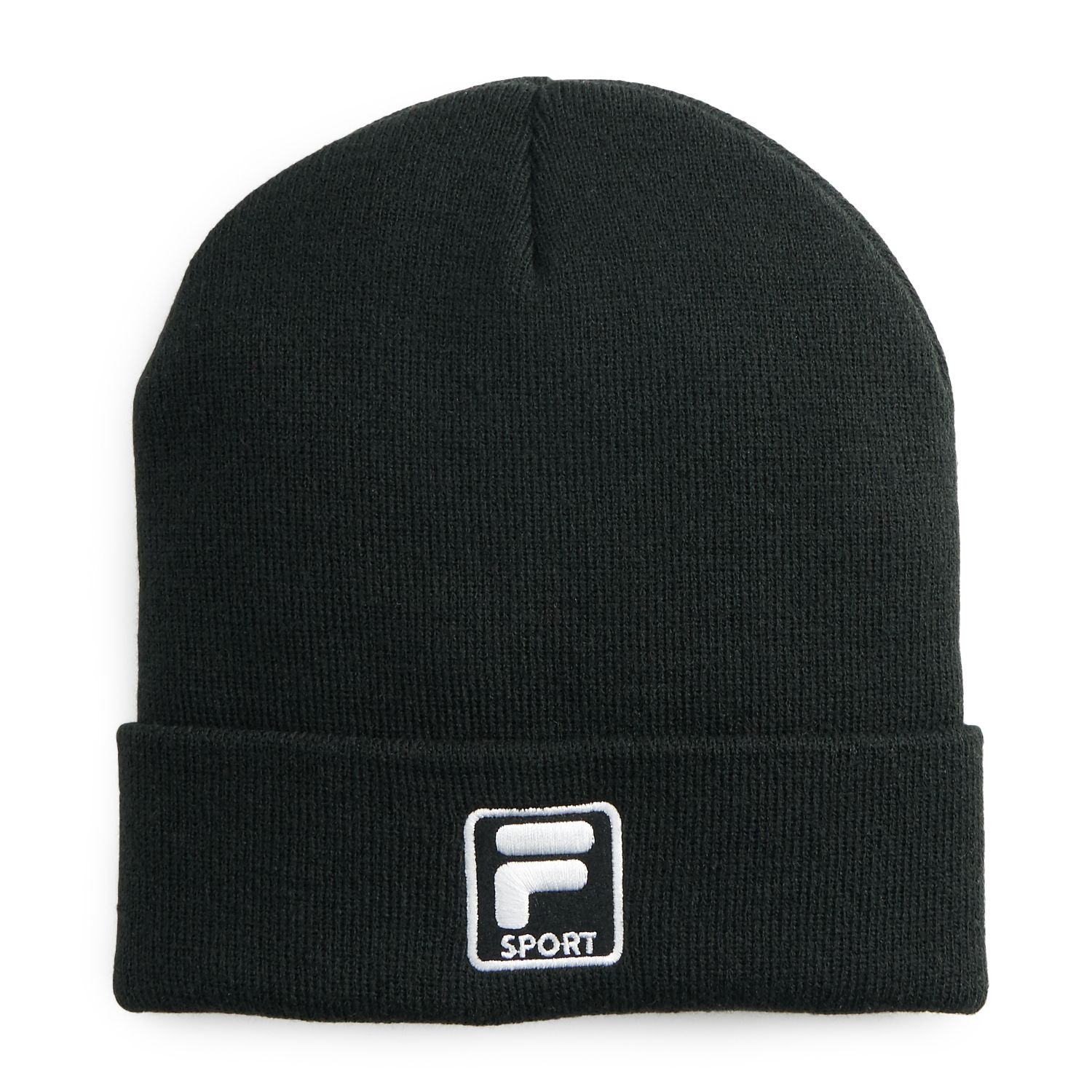 black fila beanie