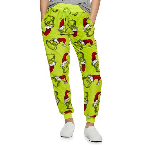 grinch junior joggers with pockets