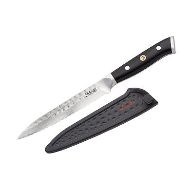 Sasaki Takumi Japanese Utlilty Knife with Locking Sheath