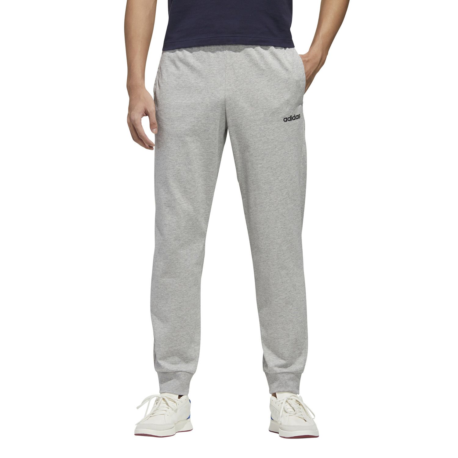 adidas men's essential jersey pants