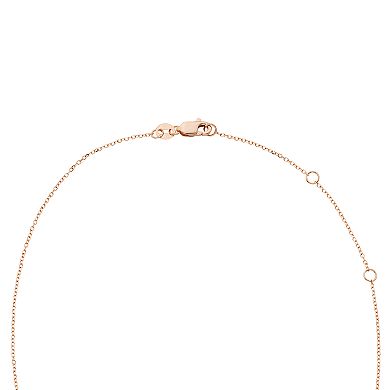 It's Personal 14k Gold Diamond Accent Cross Pendant Necklace