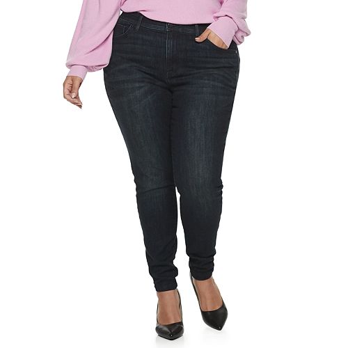 Women's pull on skinny jeans