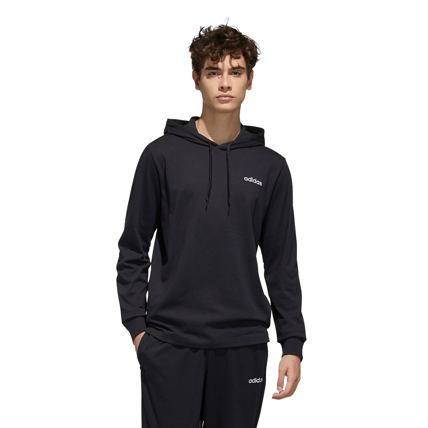 Men's adidas Essential Cotton Jersey Hoodie