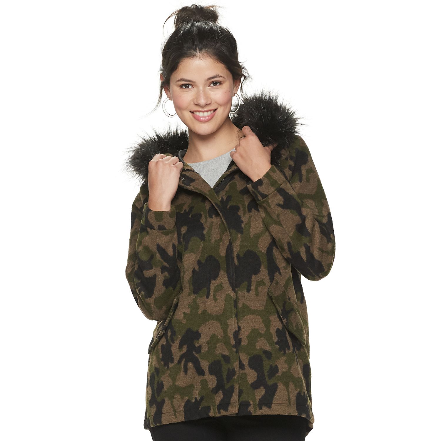 kohls camo jacket