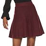 Juniors' Candie's Fit & Flare Sweater Skirt