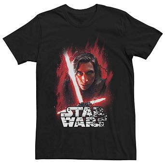 Men's Star Wars Kylo Ren Shatter Portrait Tee