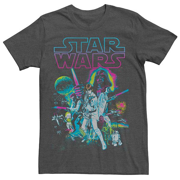 Men's Star Wars Neon Light Tee