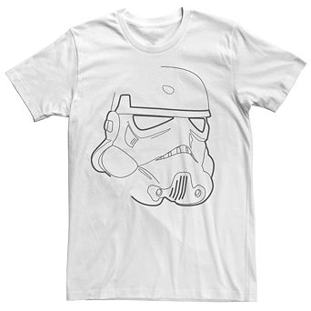 Men's Star Wars Stormtrooper Outline Tee