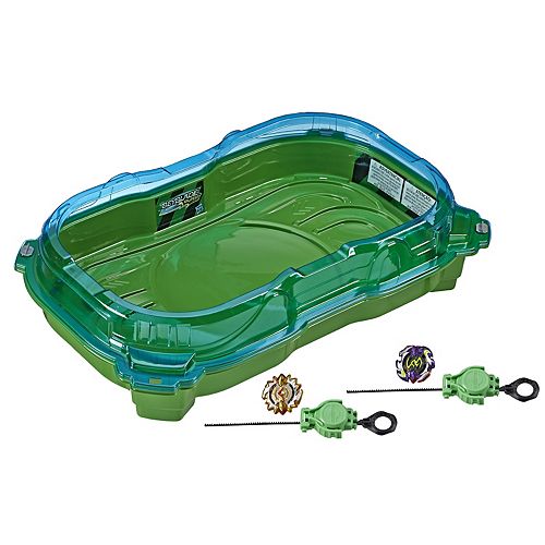 Hasbro Beyblade Burst Turbo Slingshock Cross Collision Battle Set