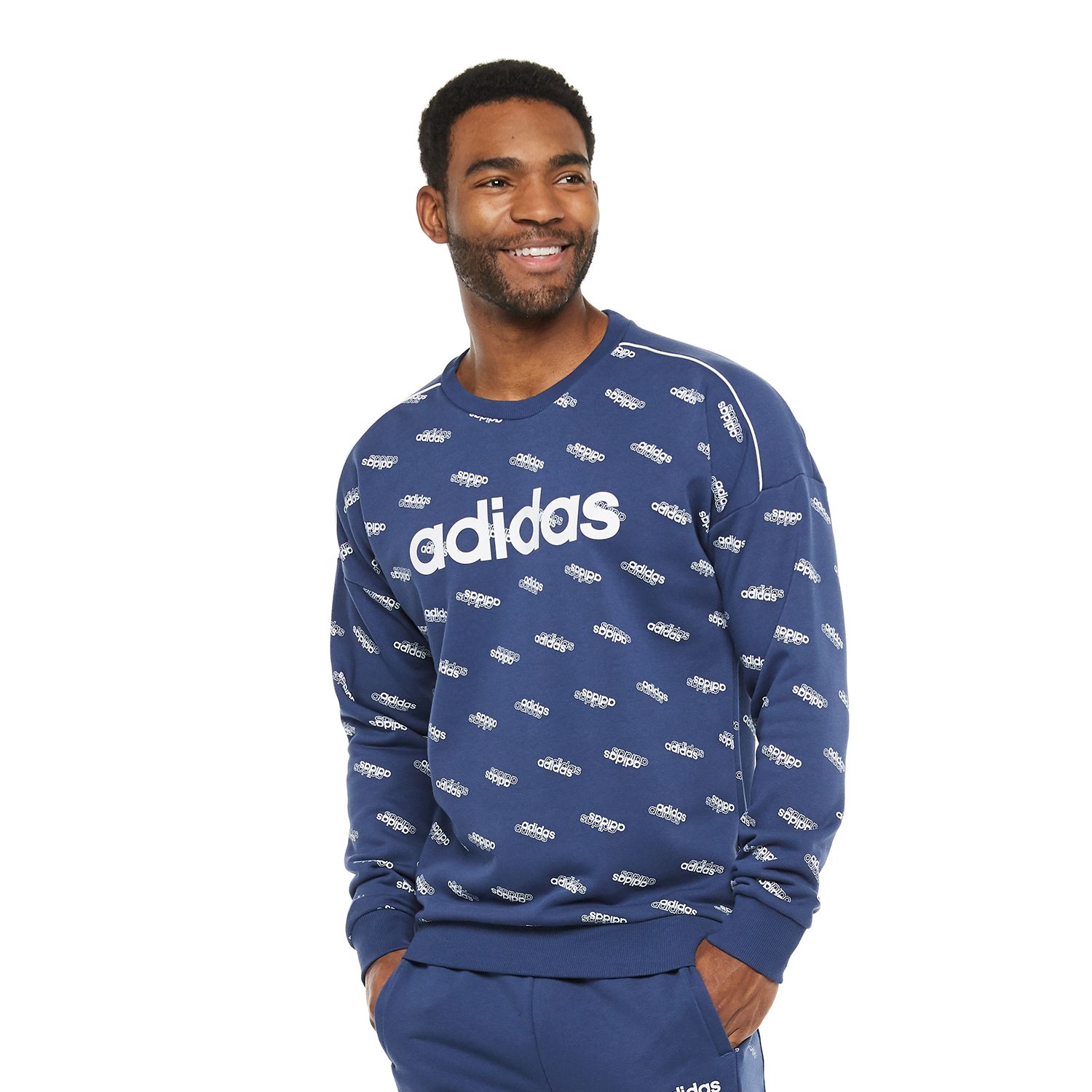 adidas all over print sweatshirt