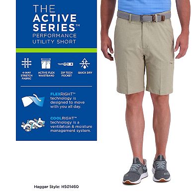 Men's Haggar® 9.5" Active Series Performance Utility Short