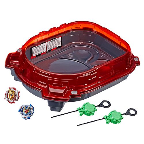 Beyblade Burst Turbo Slingshock Rail Rush Battle Set By Hasbro