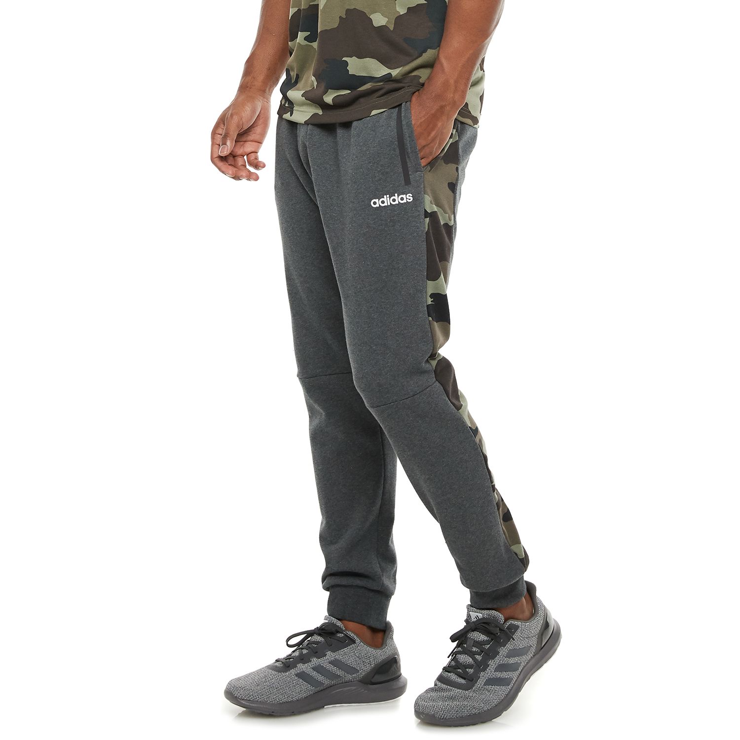 camo adidas pants