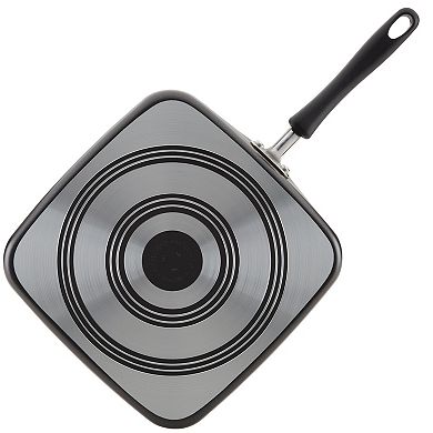 Farberware Cookstart Aluminum DiamondMax Nonstick Square Griddle