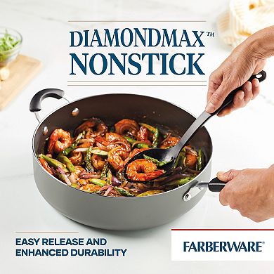 Farberware Cookstart Aluminum DiamondMax Nonstick 6-qt. Jumbo Cooker