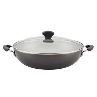 Farberware® Cookstart Aluminum DiamondMax Nonstick Covered Wok
