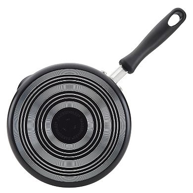 Farberware® Cookstart 3-qt. Aluminum DiamondMax Nonstick Straining Saucepan