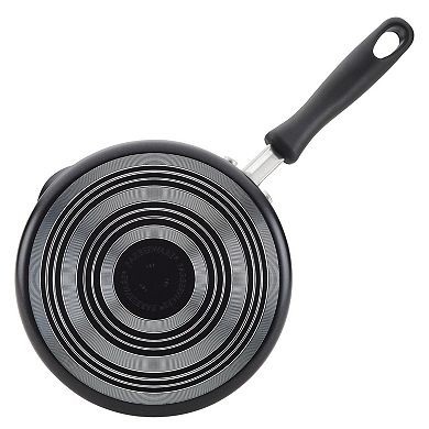 Farberware® Cookstart 3-qt. Aluminum DiamondMax Nonstick Straining Saucepan