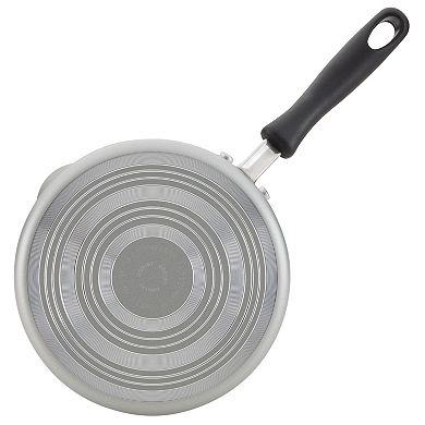 Farberware Cookstart Aluminum DiamondMax 3-qt. Nonstick Straining Saucepan