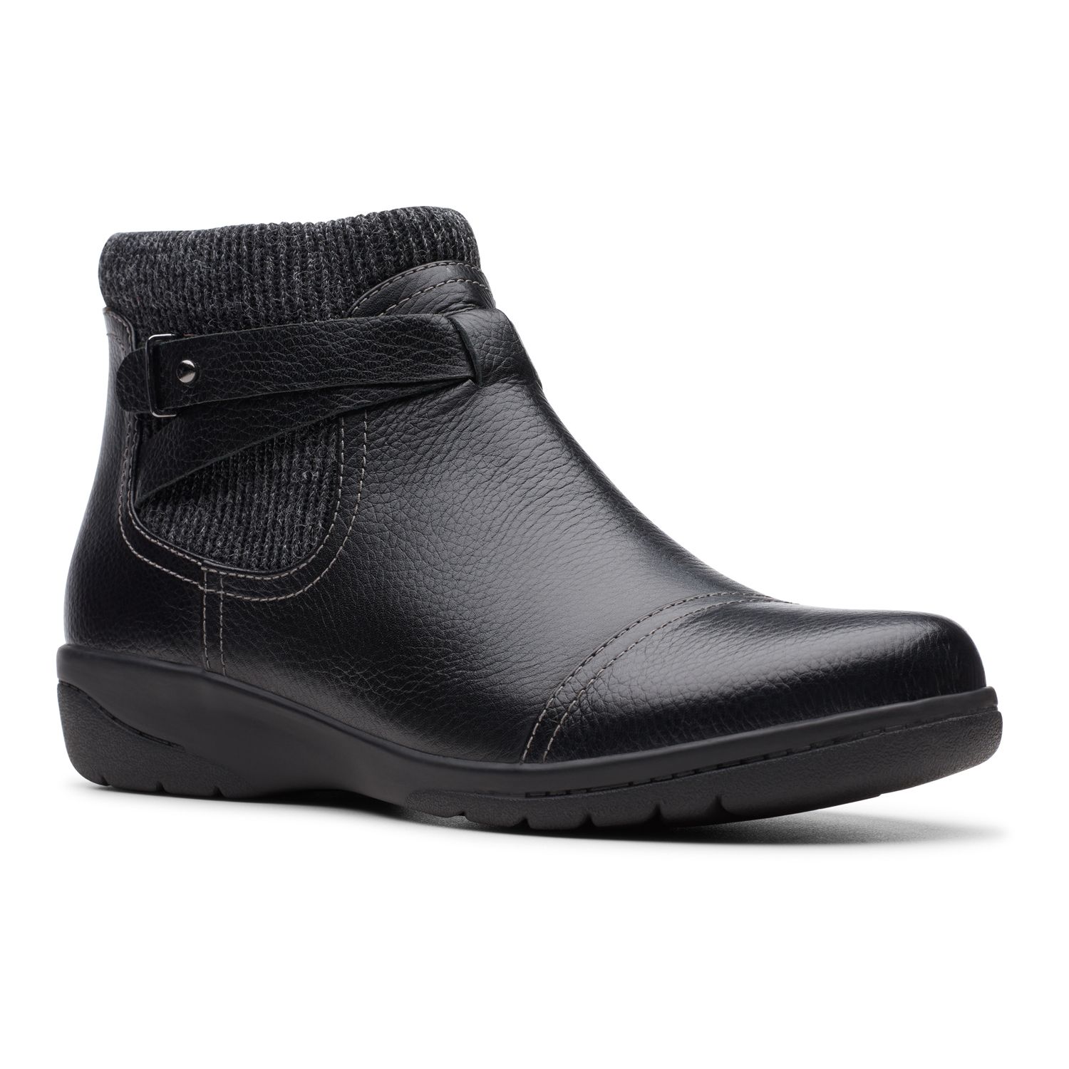 clarks wide width booties