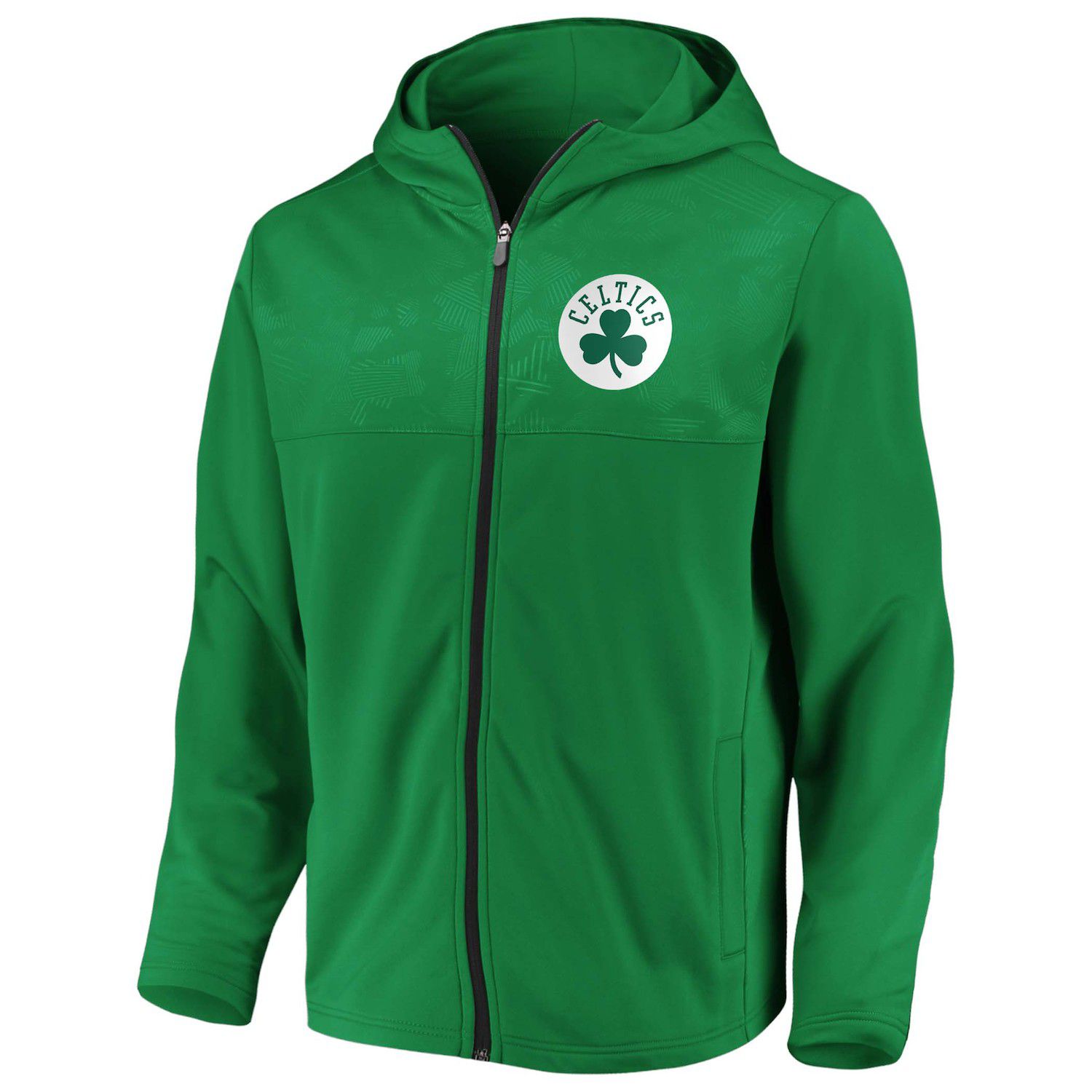 boston celtics zip up hoodie