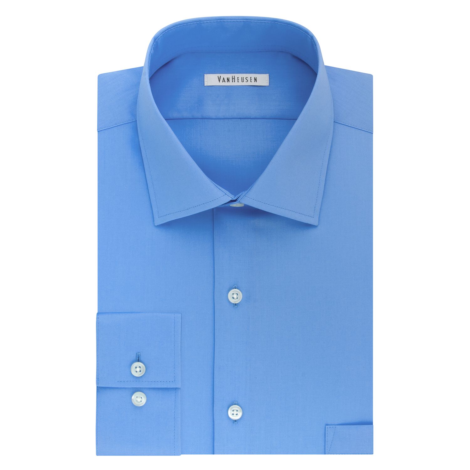 van heusen fitted stretch dress shirt