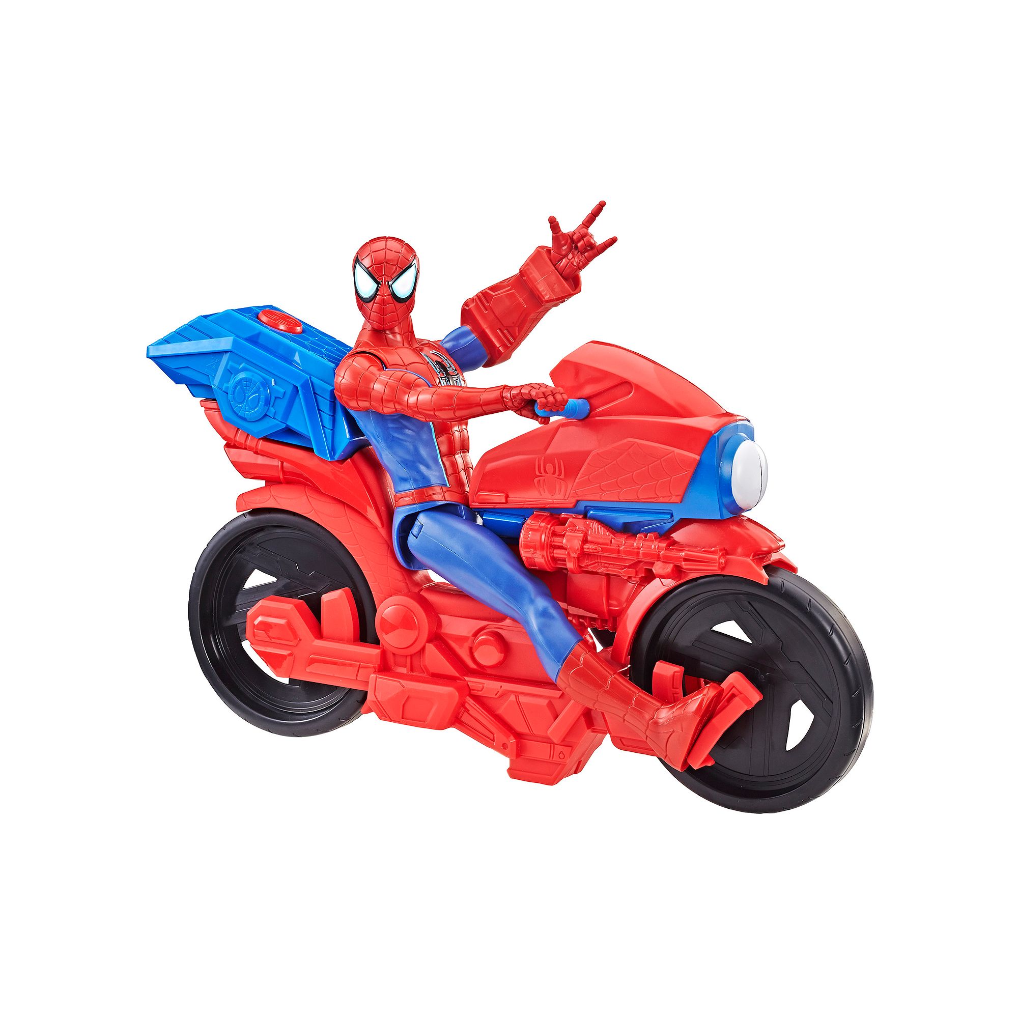Spider-Man Titan Hero Series Spider-Man Figure with Power FX Cycle by Hasbr