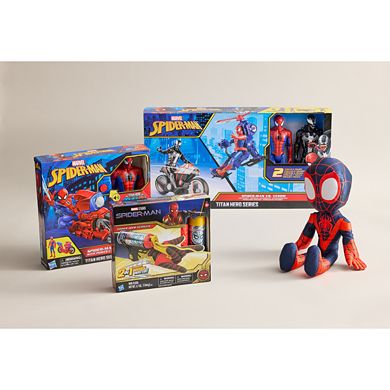 Spider-Man Titan Hero Series Spider-Man Figure with Power FX Cycle by Hasbro