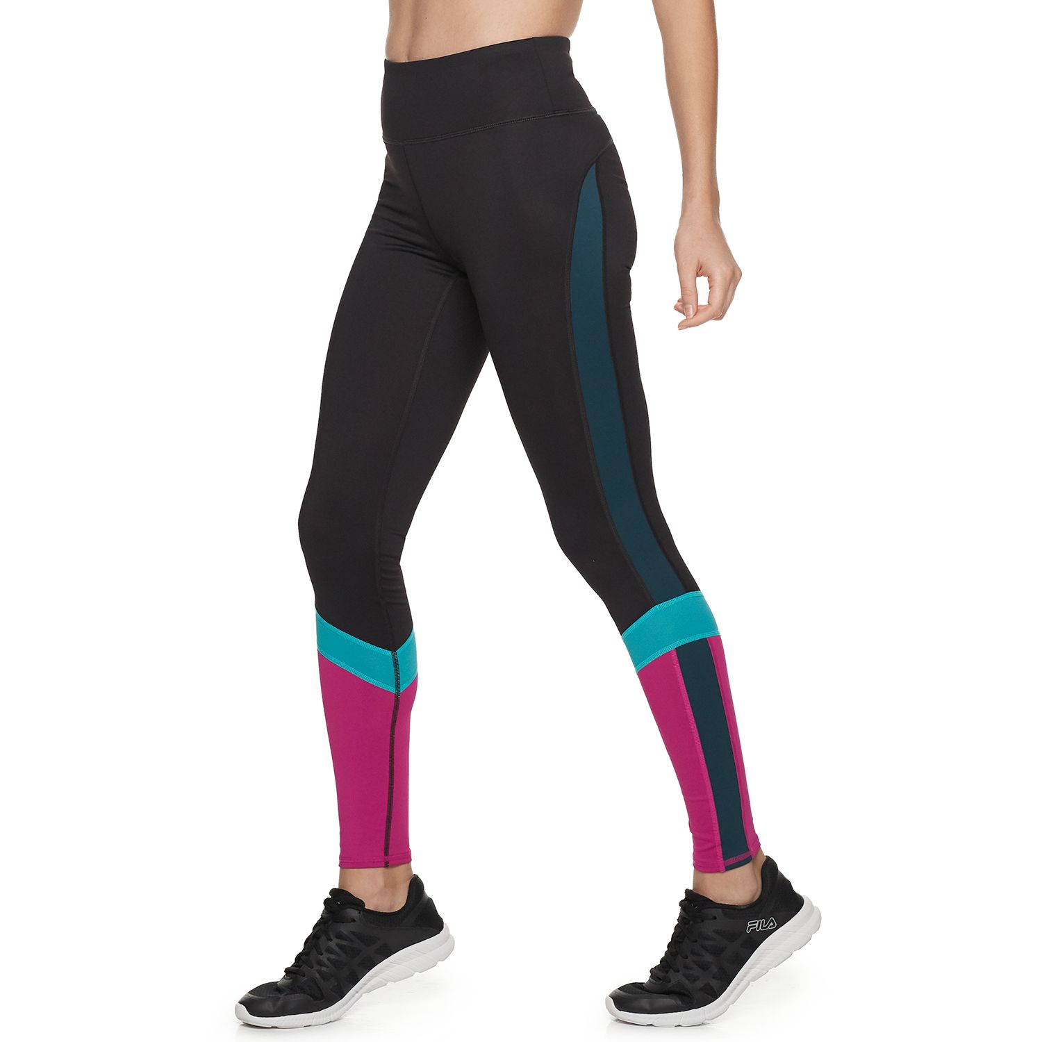 fila color block leggings