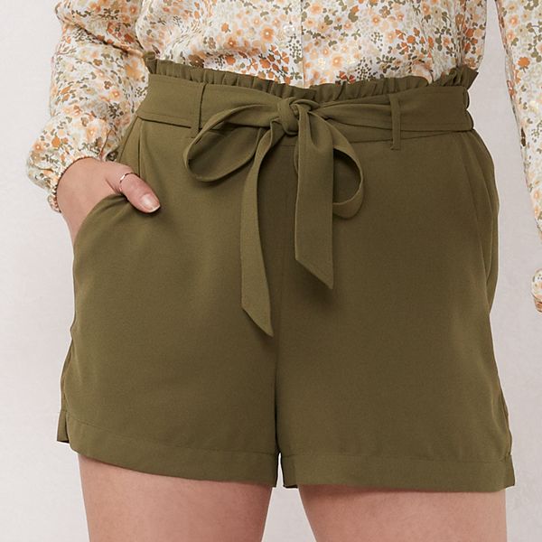 paper bag shorts kohls