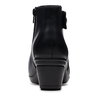 clarks women's emslie monet ankle bootie