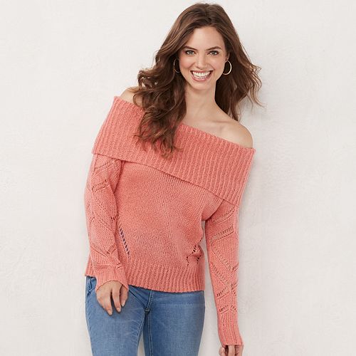 Off the shoulder tops in online stores