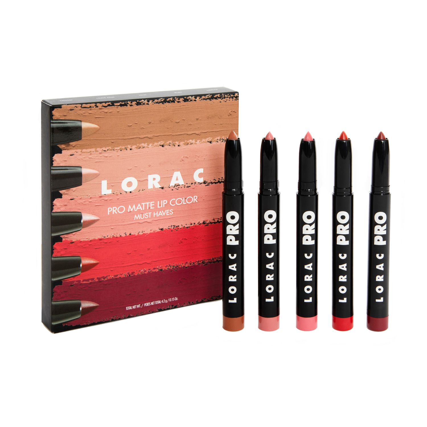 lorac pro matte lip color