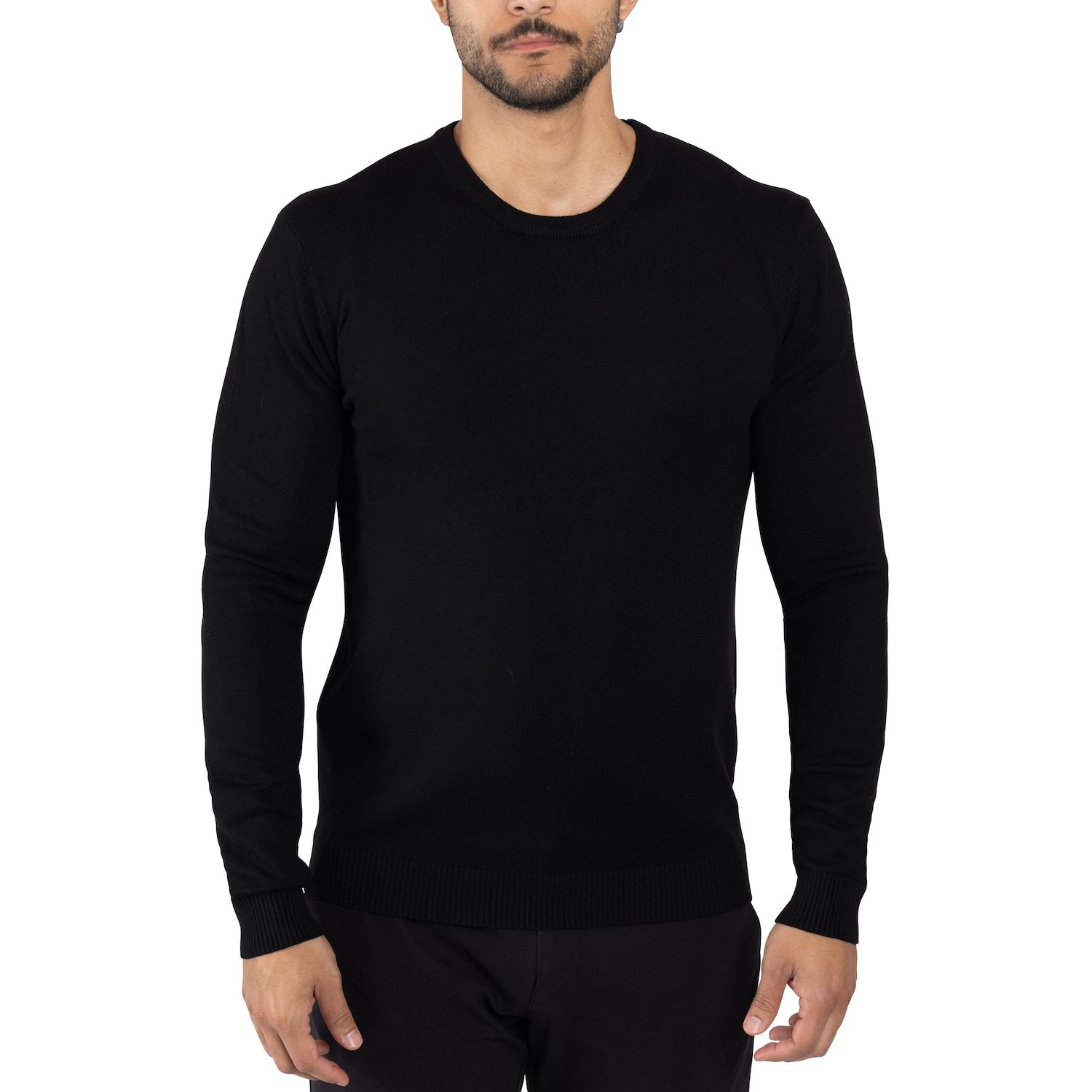 kohls mens crew neck sweaters