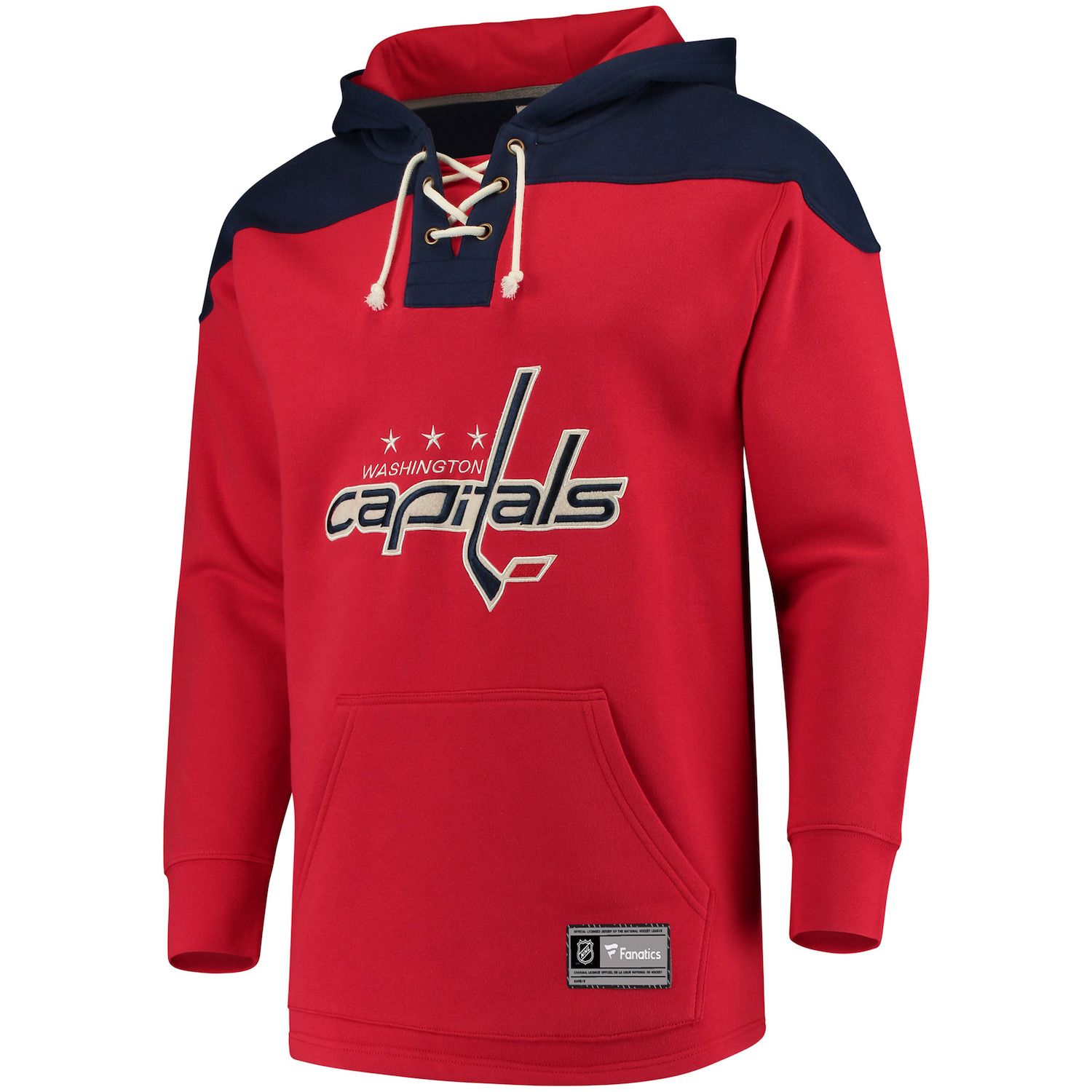 Men's Washington Capitals Lace-Up Hoodie