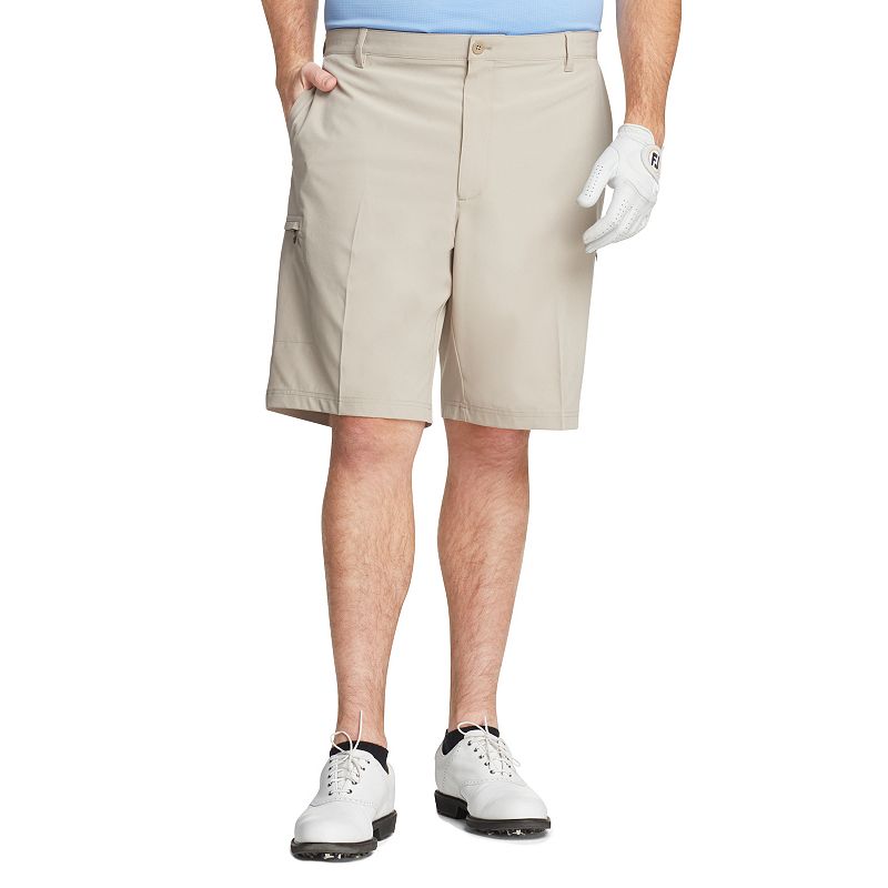 IZOD Big & Tall Golf Swing Flex Cargo Shorts, Mens, Size: 52, Beige Over