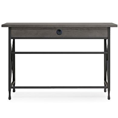 Leick Furniture Chisel & Forge Corner Computer Desk