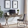 Leick Furniture Metal & Wood Laptop Computer Desk