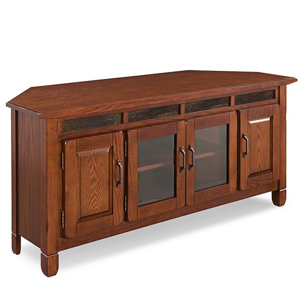 Rustic corner tv stand deals for 65 inch tv