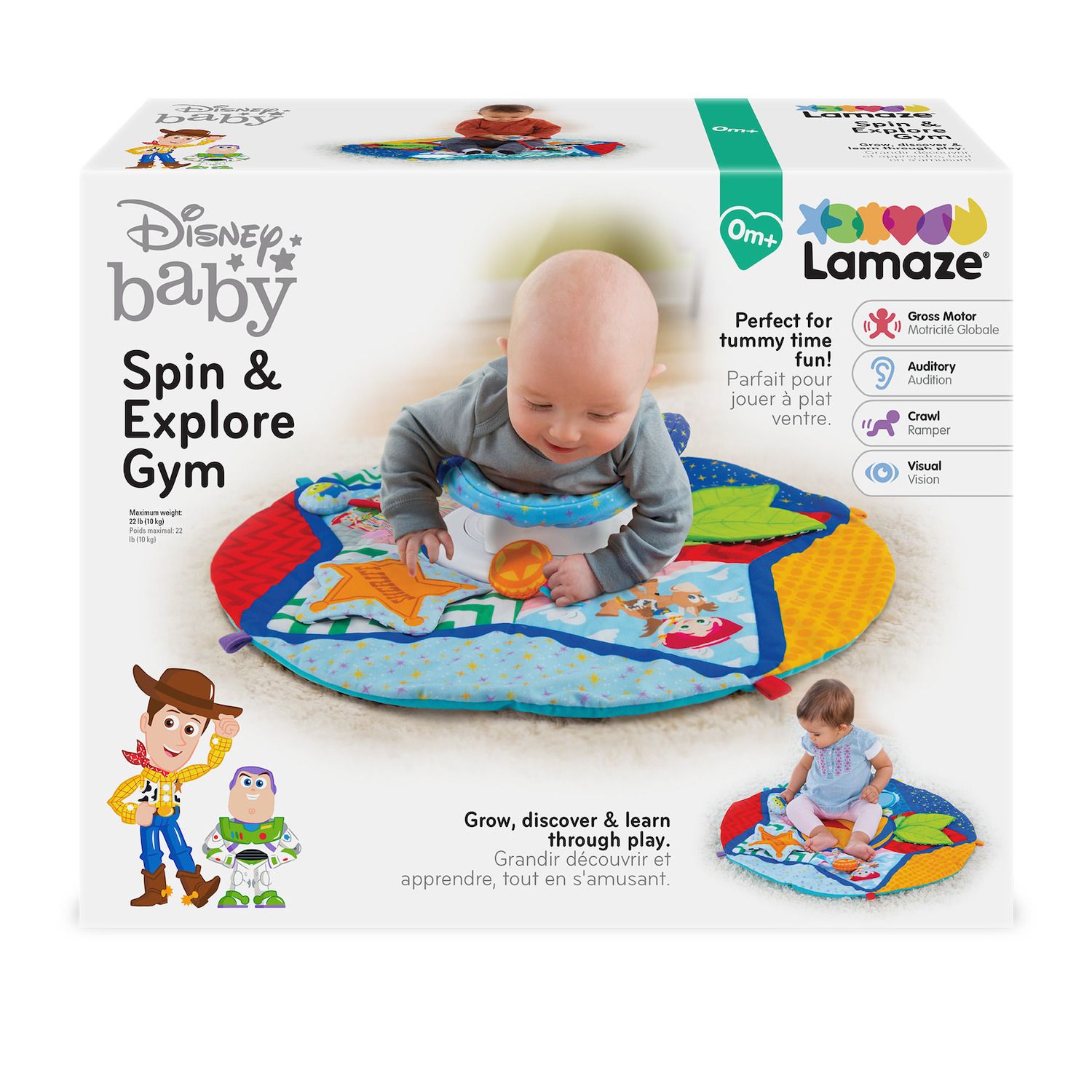 tummy time spin and explore