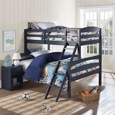 Dorel Living Brady Twin over Full Bunk Bed