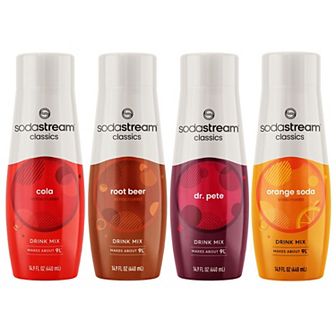 SodaStream Fountain Classics 14.8-oz. Sparkling Drink Mix - 4 pk
