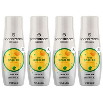 SodaStream Diet Ginger Ale 14.8-oz. Sparkling Drink Mix - 4 pk