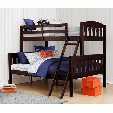 Dorel Living Airlie Twin over Full Bunk Bed