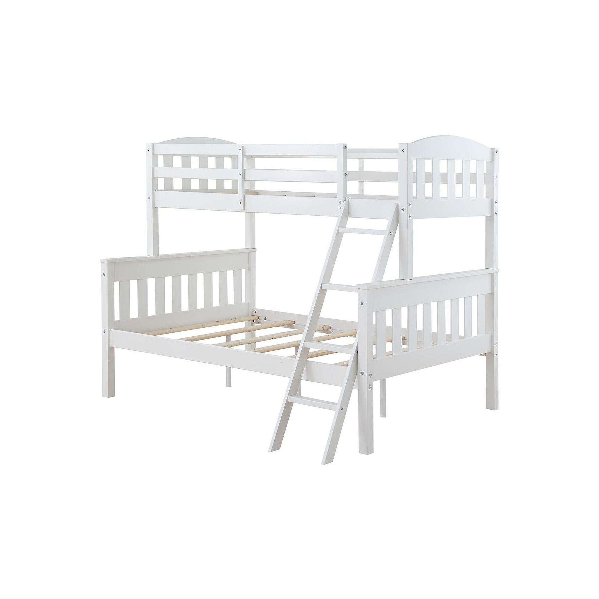 Dorel Living Airlie Twin over Full Bunk Bed, White