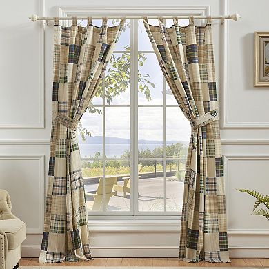 Greenland Home 2-pack Oxford Window Curtain Set