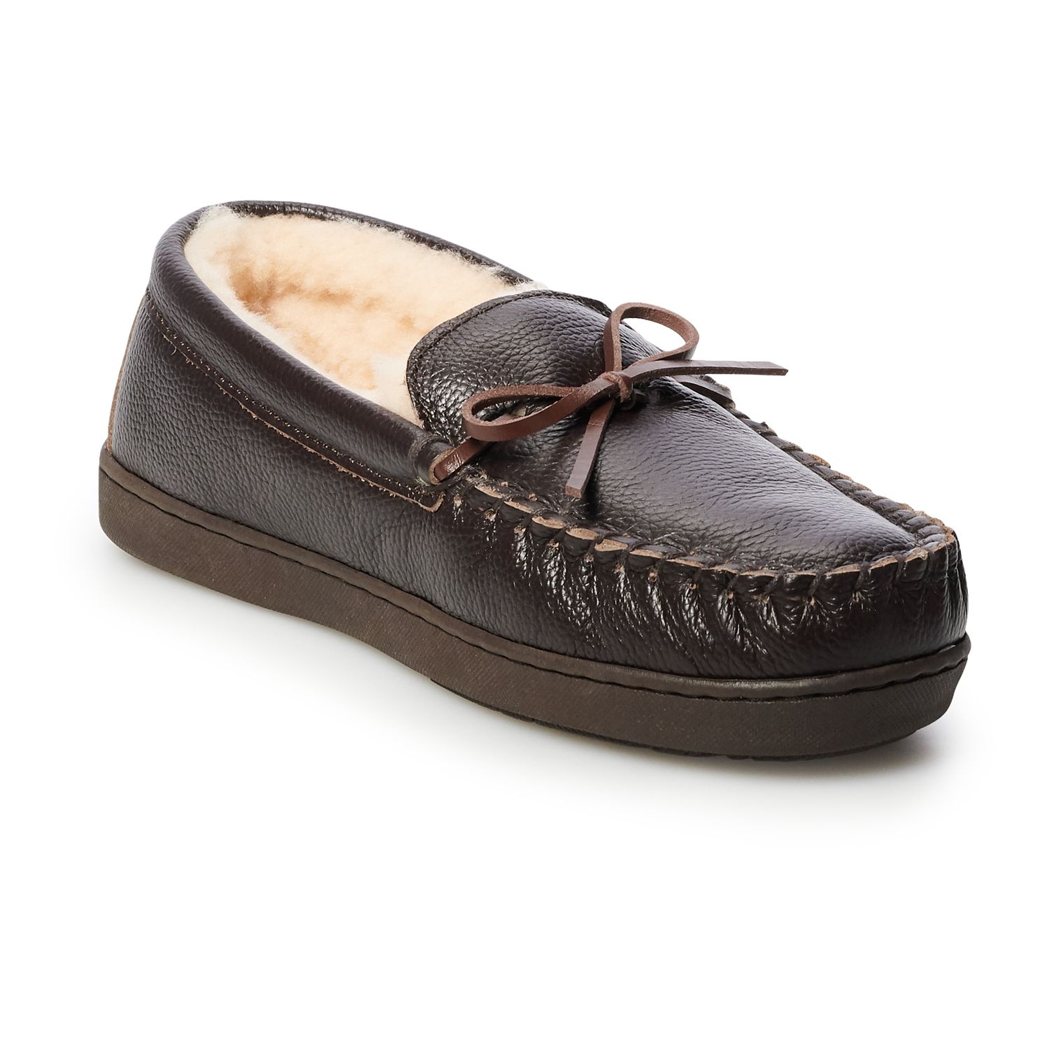 mens bearpaw moccasin slippers