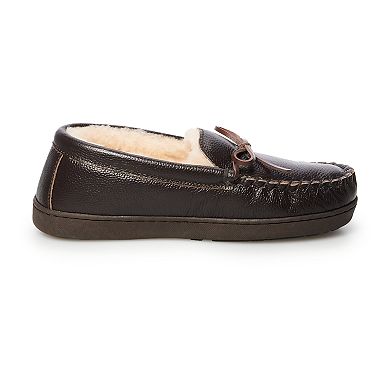 Bearpaw Mach IV Men's Leather Slippers