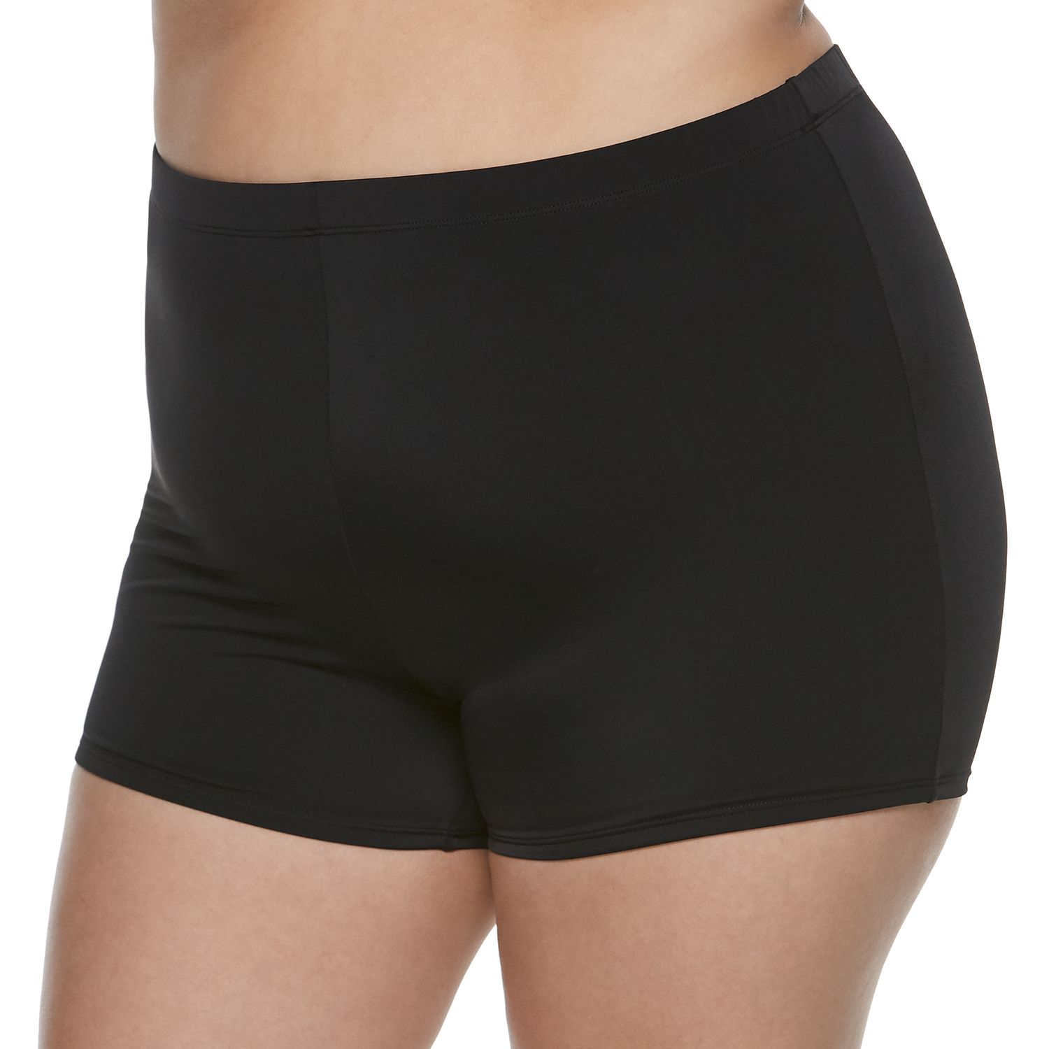 plus size swim boy shorts
