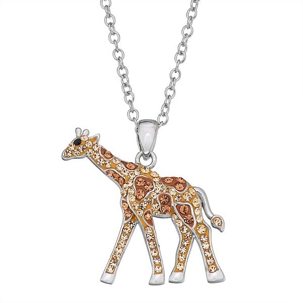 Giraffe necklace deals